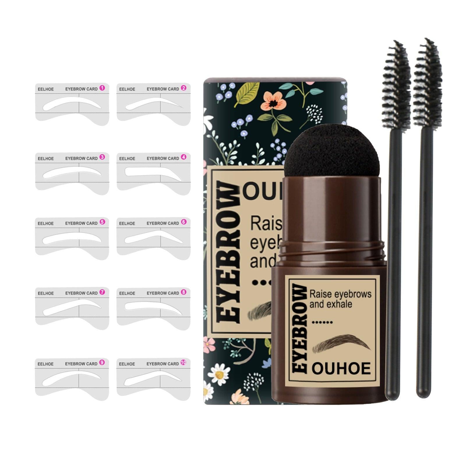 Eyebrow Stamp Powder Stick Thrush Eyebrow Print Hairline Sculpting Contour.