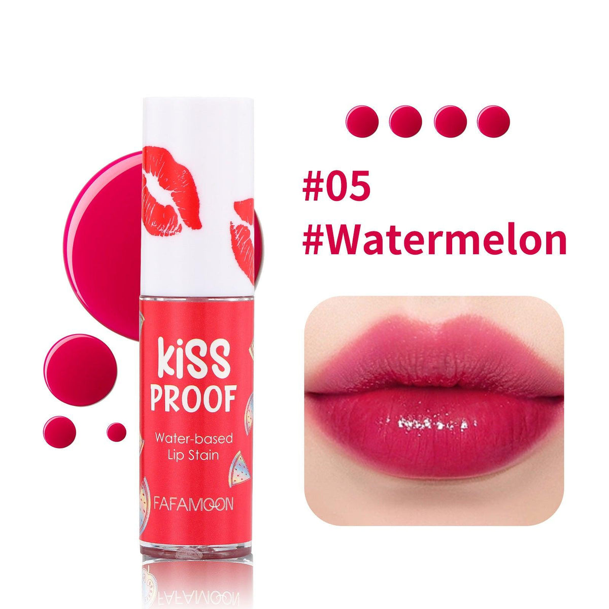 Lipstick Does Not Fade Dyed Moisturizing, Matte.