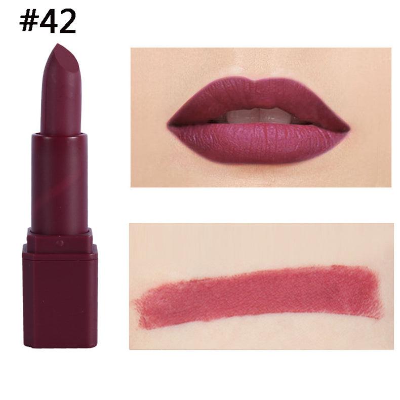 Square Tube Matte Lipstick Matte Square Tube Lip Makeup.