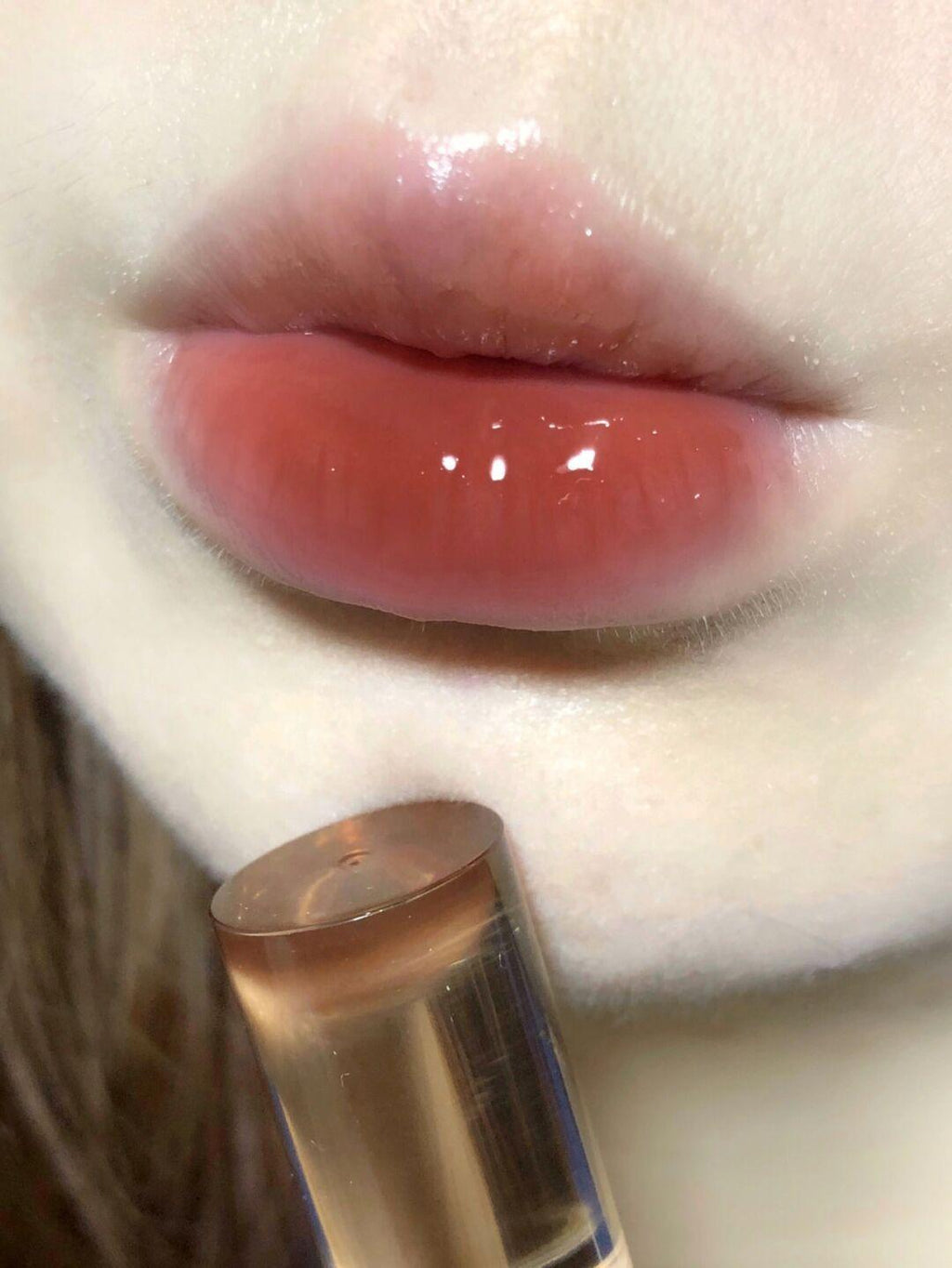 Aqua Mirror Glass Lip Glaze Lipstick.