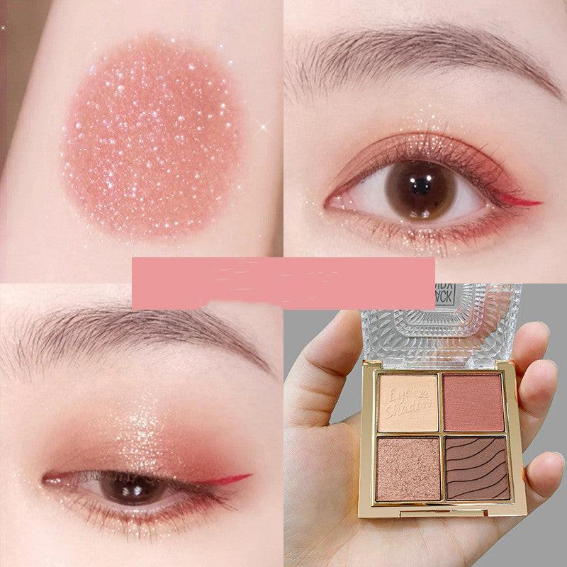 Brilliant Eyeshadow Palette Sparkling Pearly Matte Mashed Potatoes.