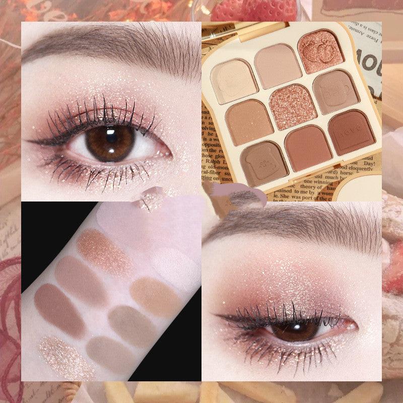 Blush All-in-one Ins Nine-color Eyeshadow Palette.