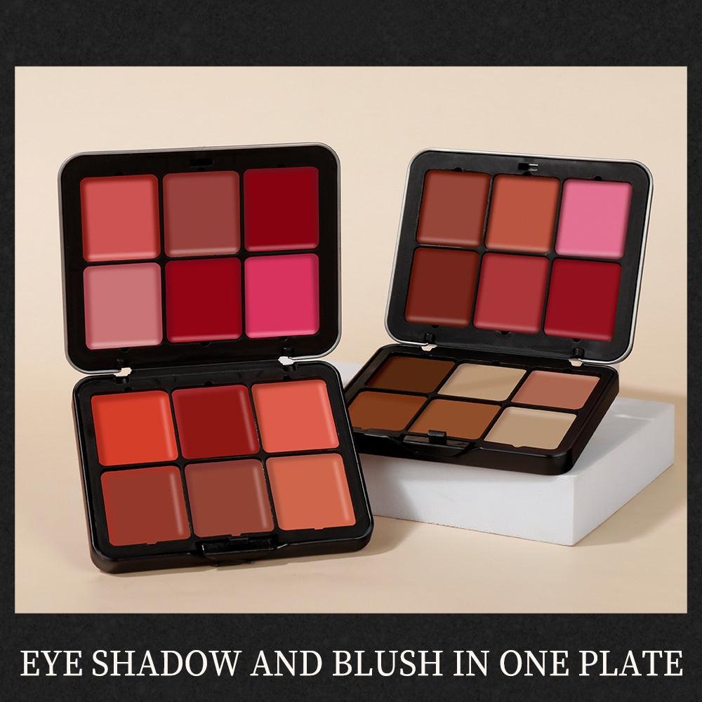 Skin Color Multicolor Rouge Compact Concealer Plate.
