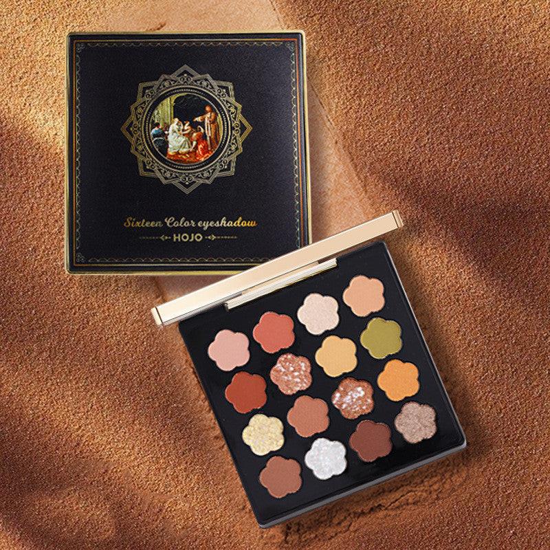 Greek Eyeshadow 16-color Palette Oil Painting Color Delicate.