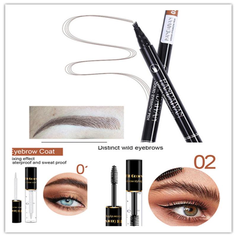 Four-head Eyebrow Pencil Liquid Eyebrow Pencil Tattoo Eyebrow Pencil Eyebrow Pencil 4-head Eyebrow Pencil Four-jaw Eyebrow Pencil.