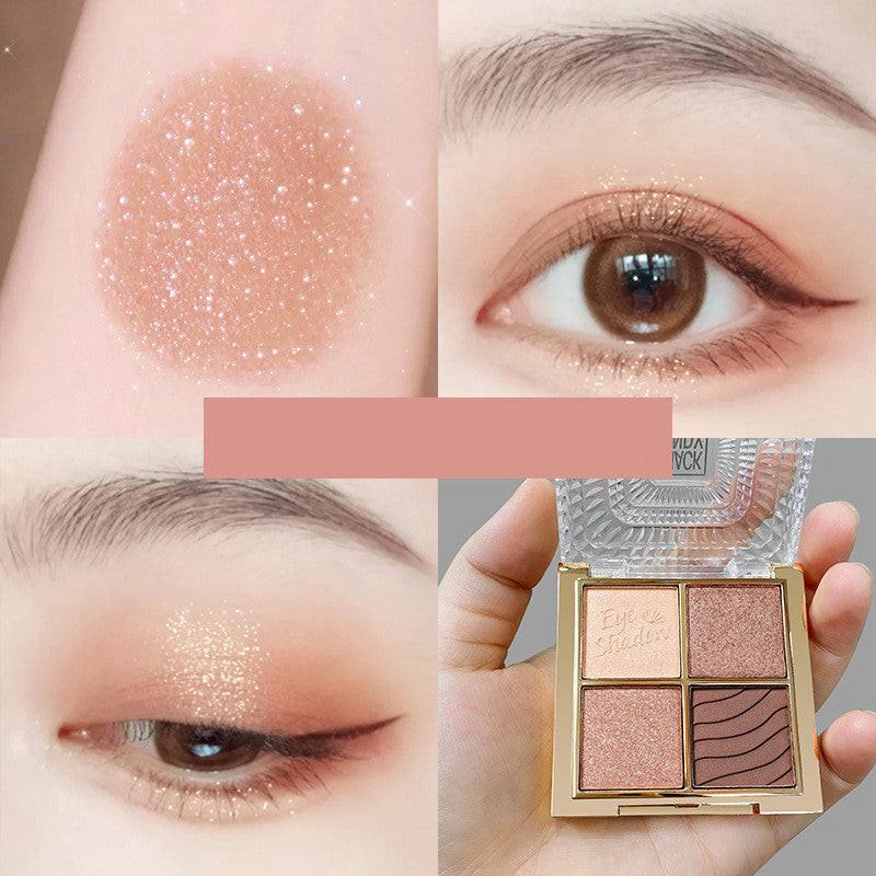 Brilliant Eyeshadow Palette Sparkling Pearly Matte Mashed Potatoes.