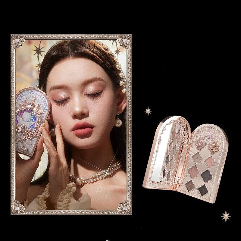 Nine Color Eye Shadow Matte Fine Sparkling Pearl.