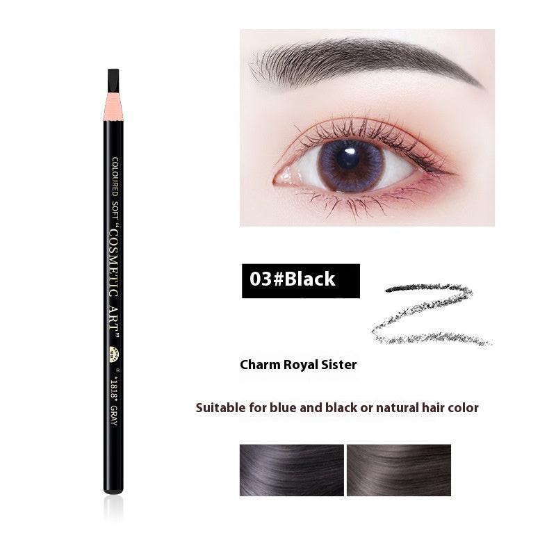 Line Drawing Eyebrow Pencil Sweat-proof Long Lasting Smear-proof Makeup Waterproof.