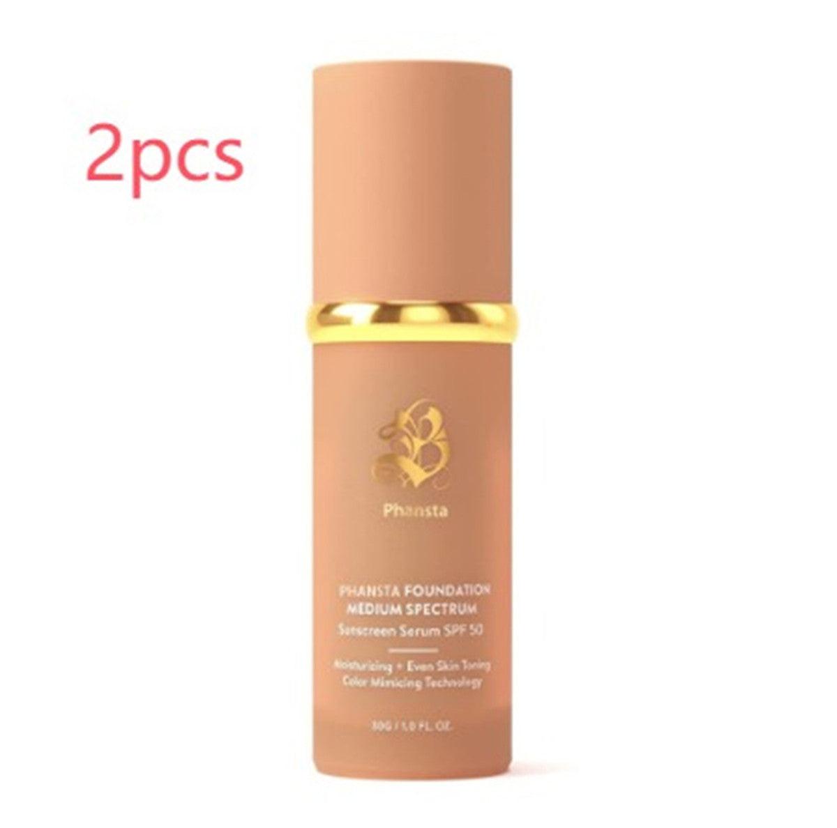 4-in-1 Bionic Color-changing Concealer Foundation Moisturizing Repair Foundation.