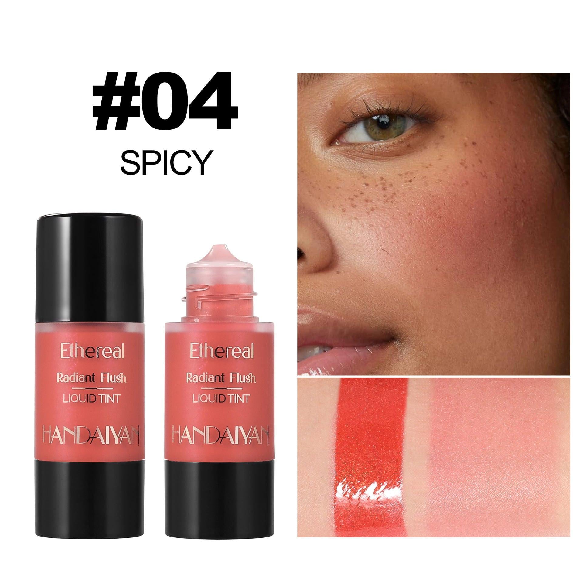 Liquid Blush Press Type 6 Colors Thin And Glittering.
