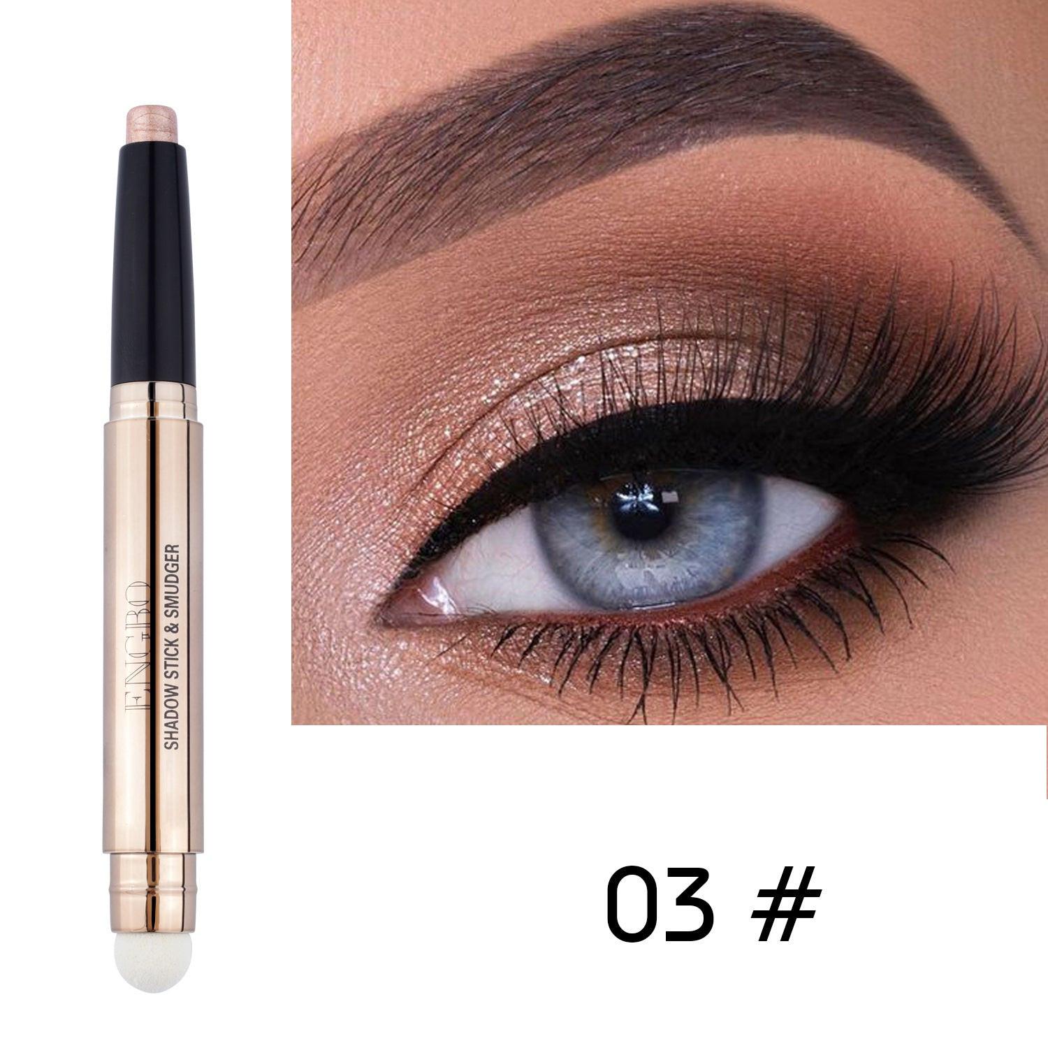 Monochrome Eye Shadow Pen Pearl Light Lie Silkworm Eye Shadow Highlights.