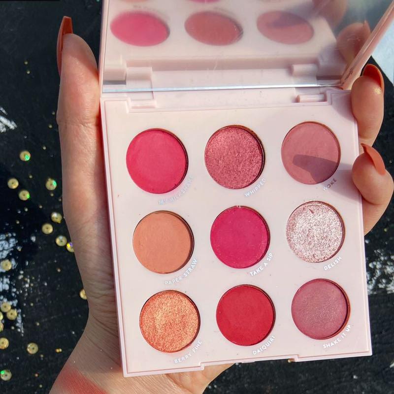 GUICAMI Summer Fruit Nine Color Eyeshadow Beads.