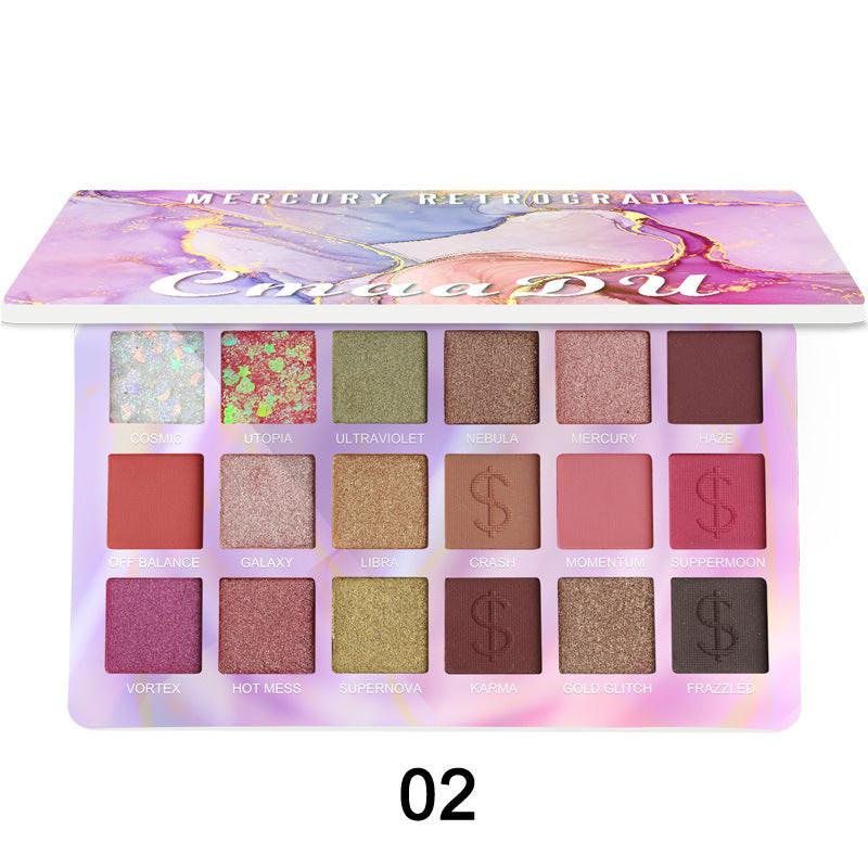 18 Colors EVA Glitter Eyeshadow Palette.