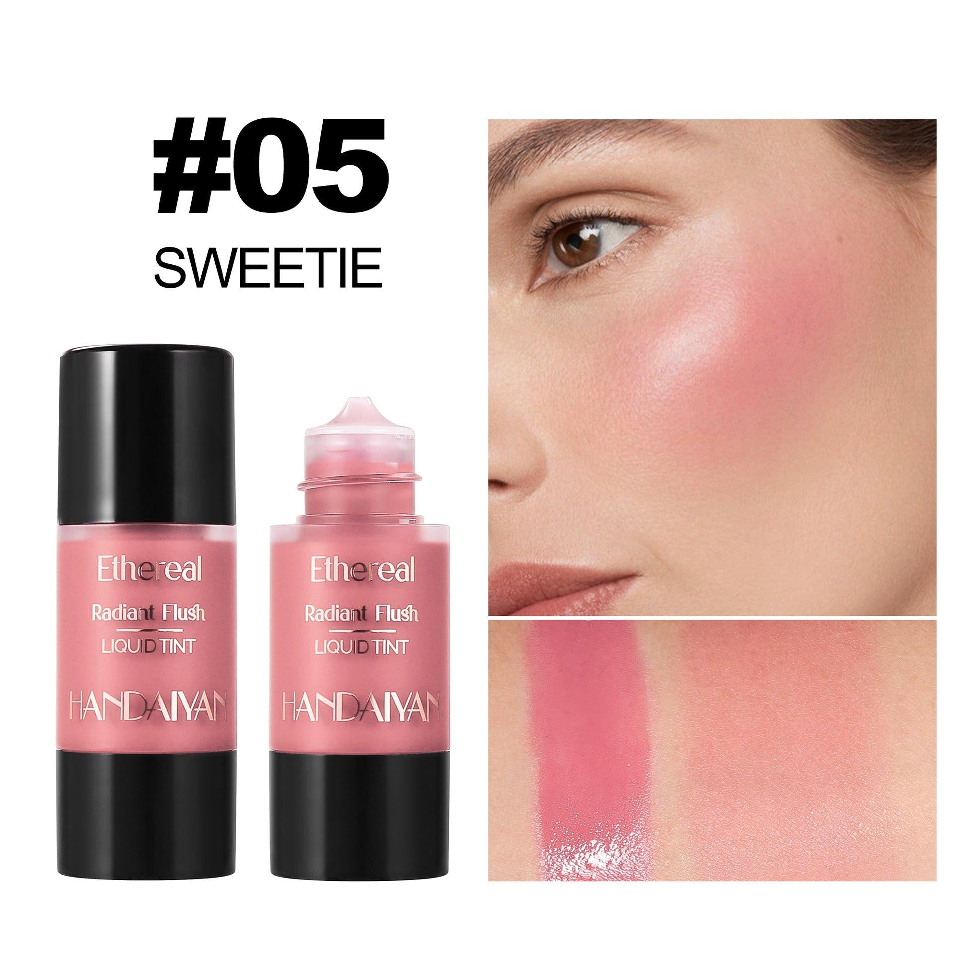 Liquid Blush Press Type 6 Colors Thin And Glittering.
