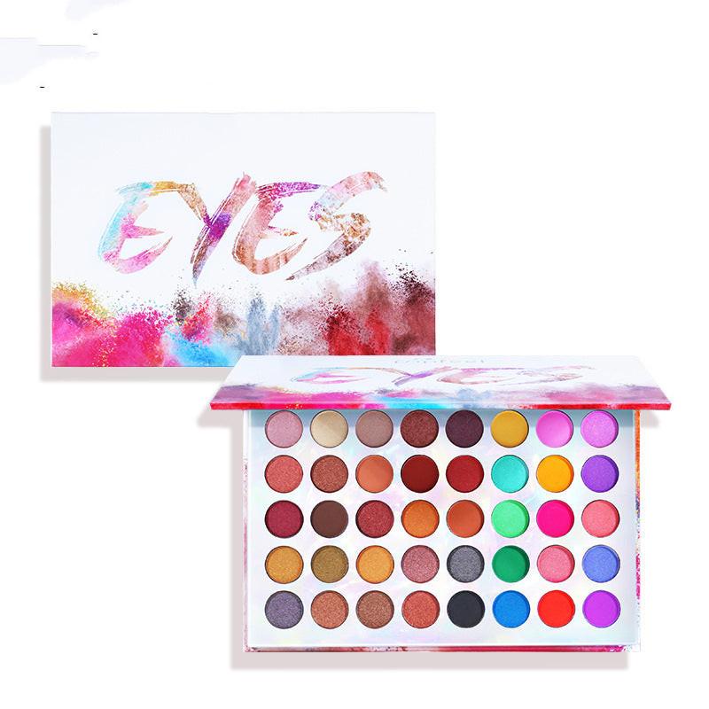 POPFEE Matte Pearlescent Eyeshadow Palette.