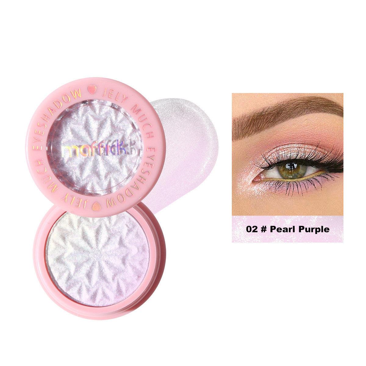 12-color Mashed Potato Eyeshadow Delicate Pearlescent.