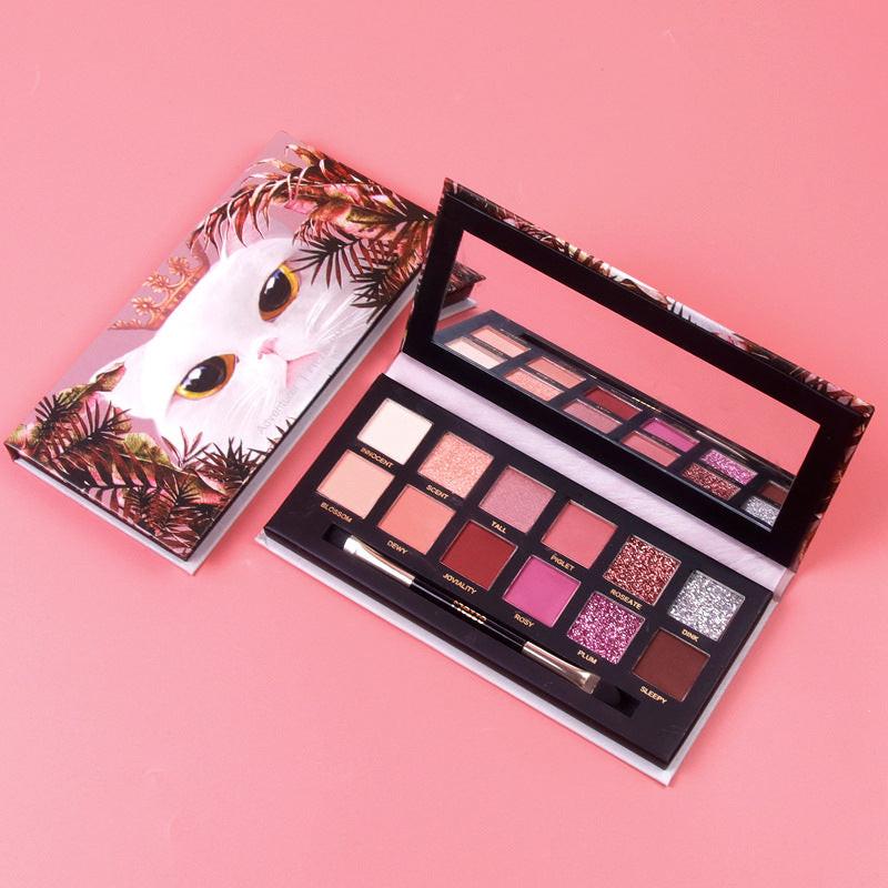New noble pet twelve-color animal eyeshadow.