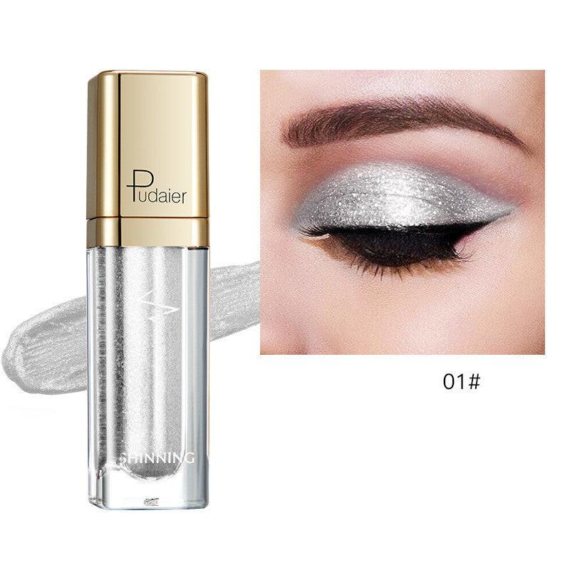 18-color glitter eyeshadow.