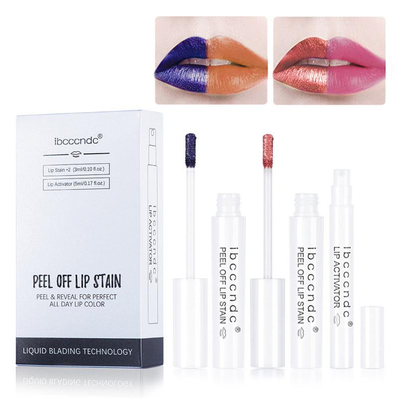 Tear-off Lip Gloss Non-fading Matte Lipstick.