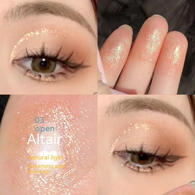 Crouching Silkworm Lazy Eye Makeup Thin And Glittering Pearlescent Bright Novice Style Brightening Eyeliner.