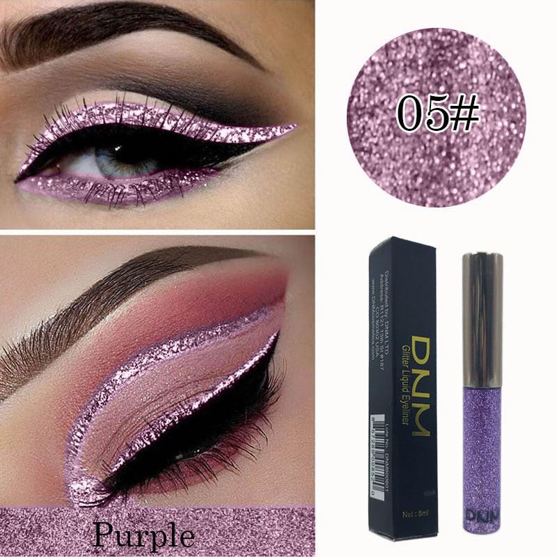 Shiny Pearlescent Liquid Eyeliner.