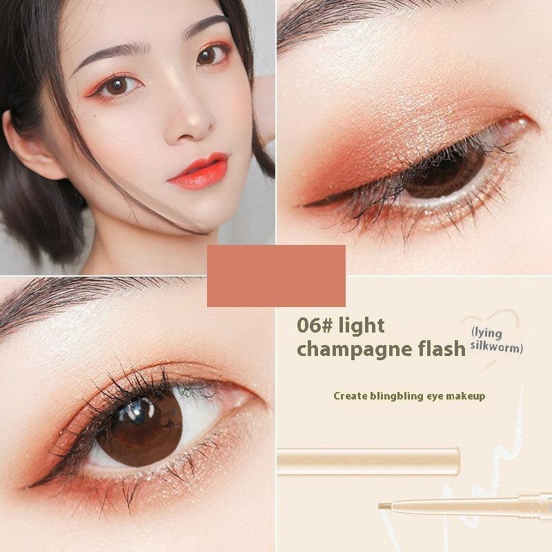 Heartbeats Color Eyeliner Ultra-fine Waterproof Sweat-proof Not Smudge Eye Shadow Pen.