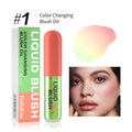 Rosy Non-fading Rouge Liquid Blush.