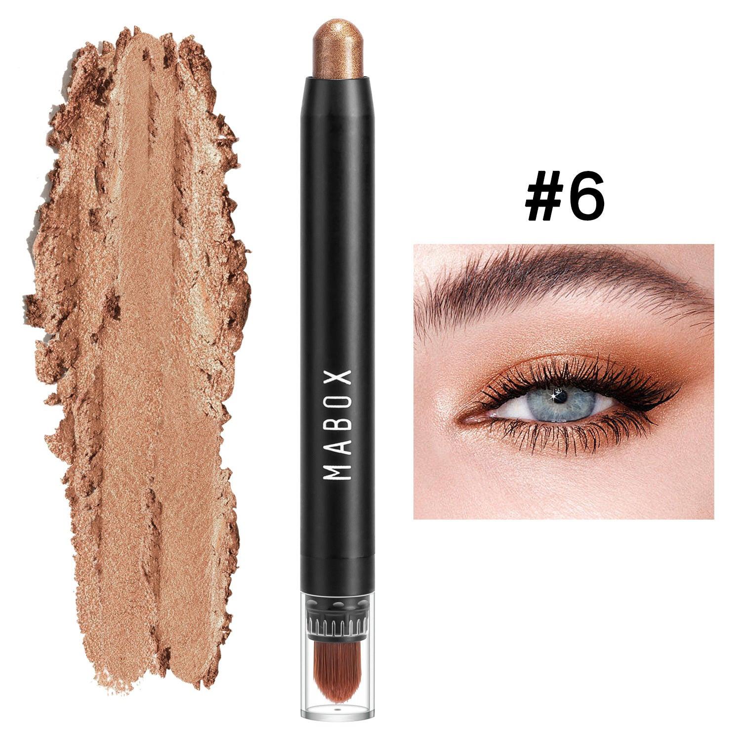 MABOX Waterproof Eye Shadow Stick Eye Makeup Color Pearlescent Pen.