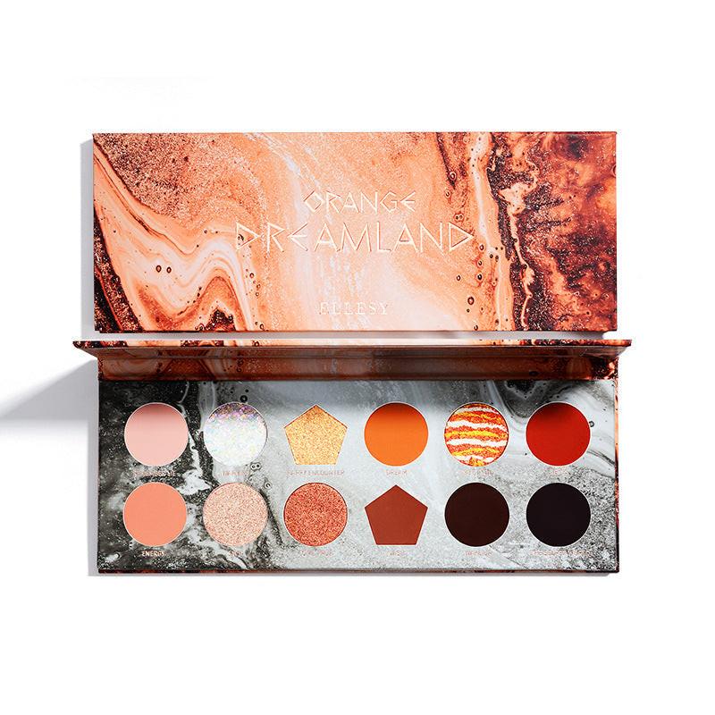 12 colors pork belly sequin eyeshadow box.
