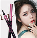 Eyeliner is waterproof and sweat proof.