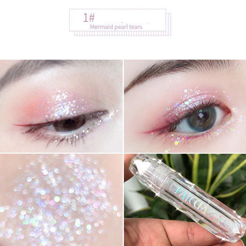 Eye Shadow Domestic Goods Color Makeup Diamond Bead Light.