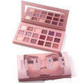 18 Colors Nude Shimmer Matte Eyeshadow Palette Makeup Natural Color Pigmentation Eyeshadow Powder Long Lasting Eyeshadow.
