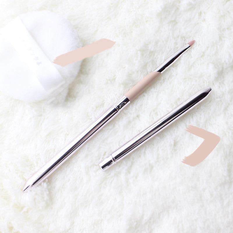 Crystal rod lip brush red brush lip gloss brush.