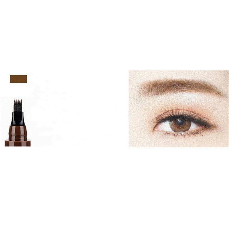 Four-prong Bifurcated Liquid Eyebrow Pencil.