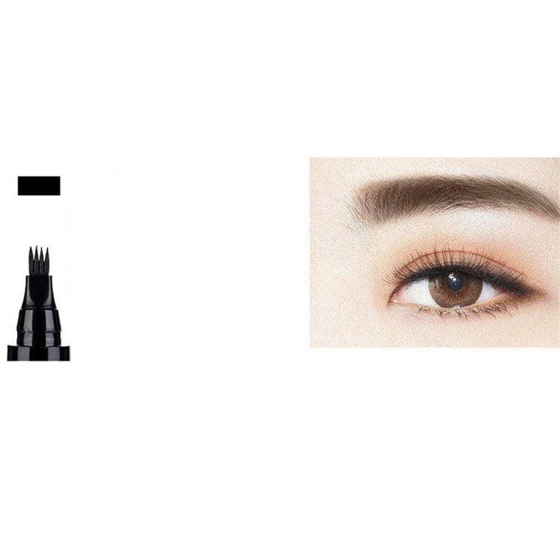 Four-prong Bifurcated Liquid Eyebrow Pencil.