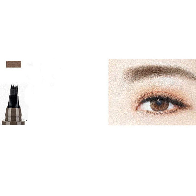 Four-prong Bifurcated Liquid Eyebrow Pencil.