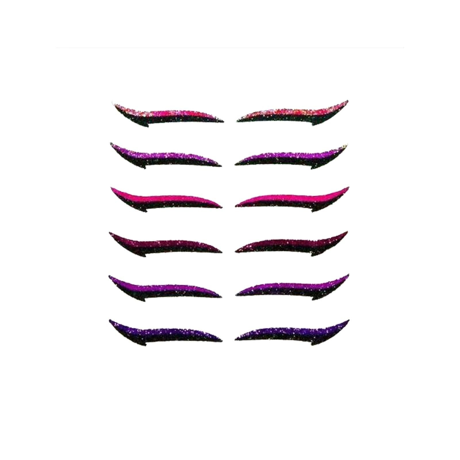 Reusable Eyeliner Stickers Eye Shadow Eyeliner Stickers Trendy Big Eye Makeup Natural Stickers Lazy Stickers.