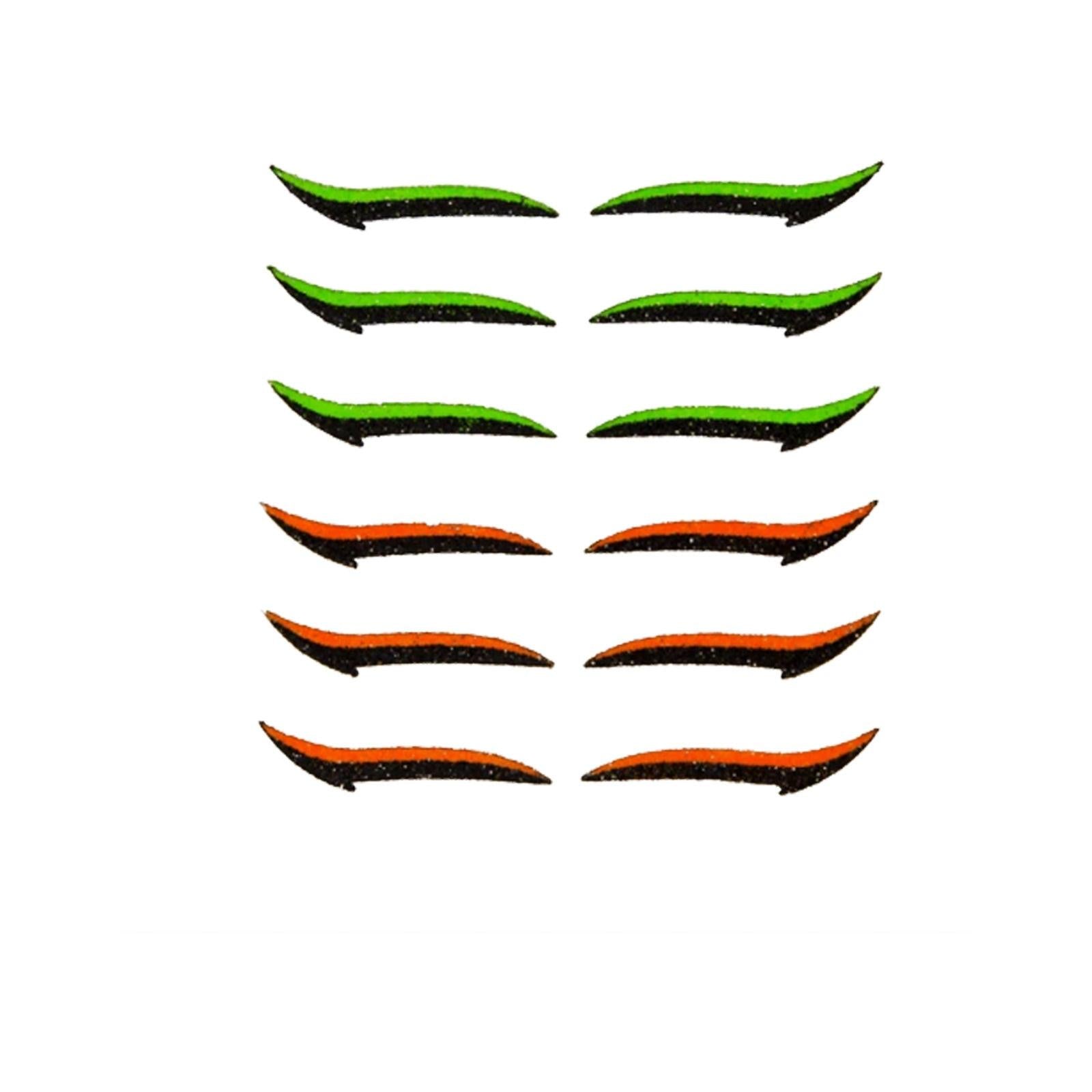 Reusable Eyeliner Stickers Eye Shadow Eyeliner Stickers Trendy Big Eye Makeup Natural Stickers Lazy Stickers.