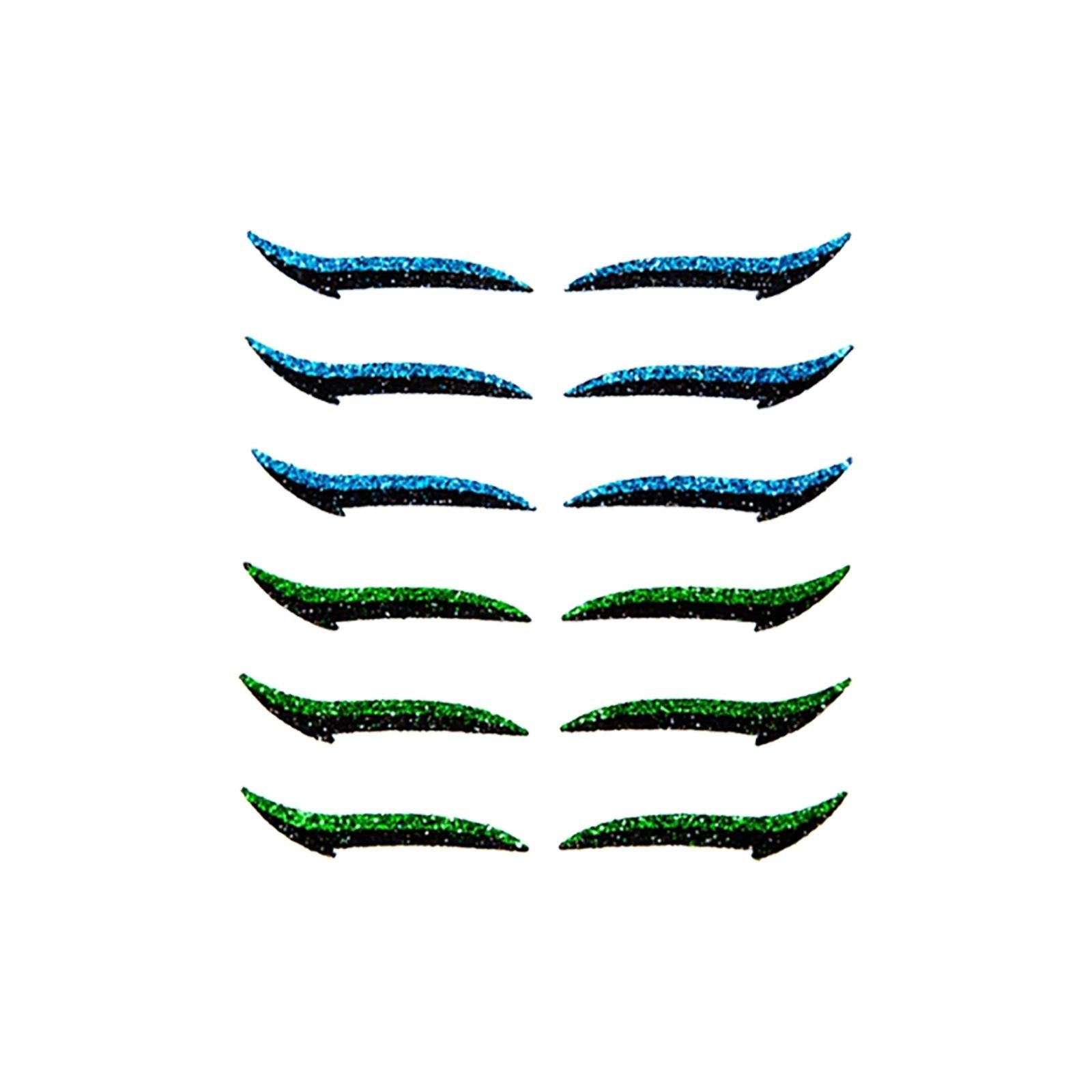 Reusable Eyeliner Stickers Eye Shadow Eyeliner Stickers Trendy Big Eye Makeup Natural Stickers Lazy Stickers.