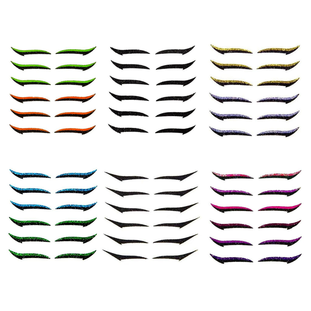 Reusable Eyeliner Stickers Eye Shadow Eyeliner Stickers Trendy Big Eye Makeup Natural Stickers Lazy Stickers.
