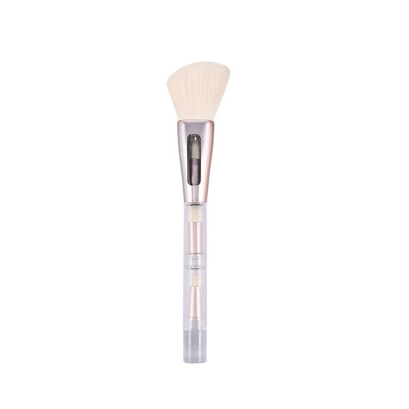 Four-In-One Portable Makeup Brush Beauty Makeup Brush Blush Brush Eye Shadow Brush Makeup Tool.