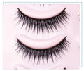Natural Short Cross False Eyelashes Handmade Fake Eye Lashes Makeup USA.