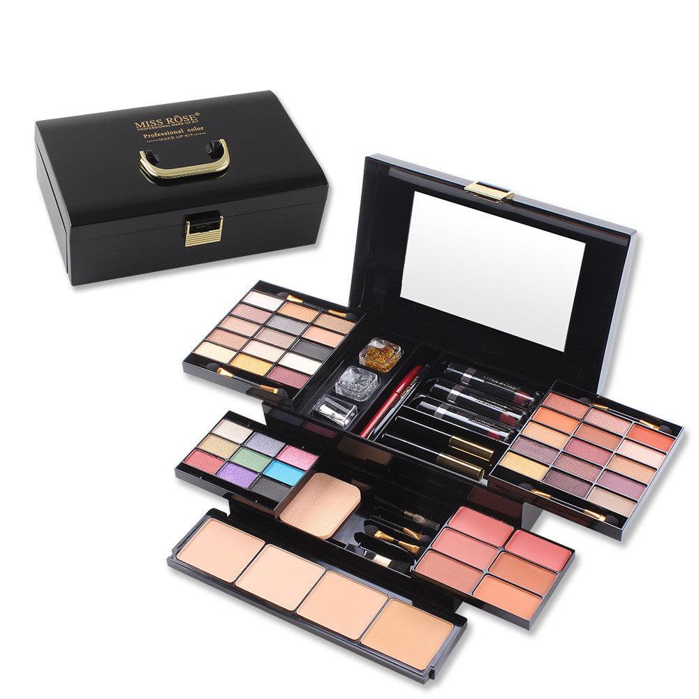 Miss Rose Cosmetic Bag Makeup Artist Special Makeup Box Eyeshadow Palette Wish Hot Sale.