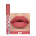 Handaiyan Matte Lip Glaze Liquid Lipstick Mini Tube Lip Gloss Waterproof Non Stick Cup Lip Gloss Genuine.