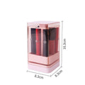 Press The Lifting Lipstick Storage Box Desktop Dust-proof Belt Cover.