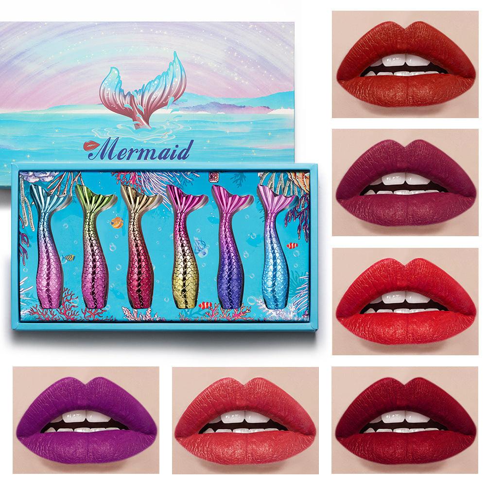 Not Easy To Fade Lipstick Lip Lipstick Set Color Matte.