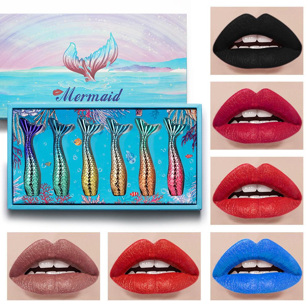 Not Easy To Fade Lipstick Lip Lipstick Set Color Matte.