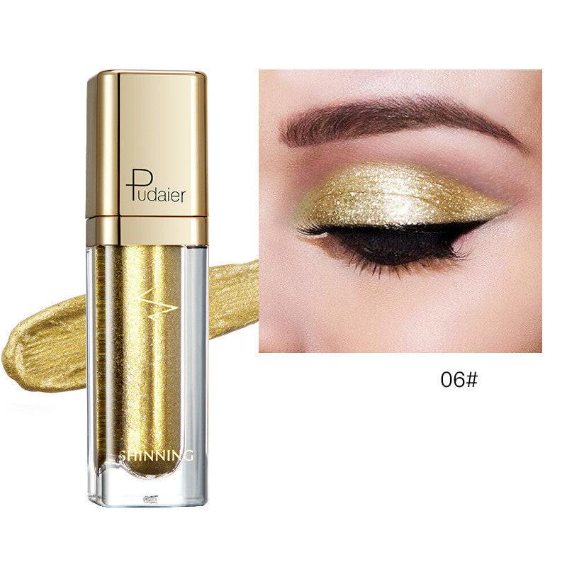 18-color glitter eyeshadow.