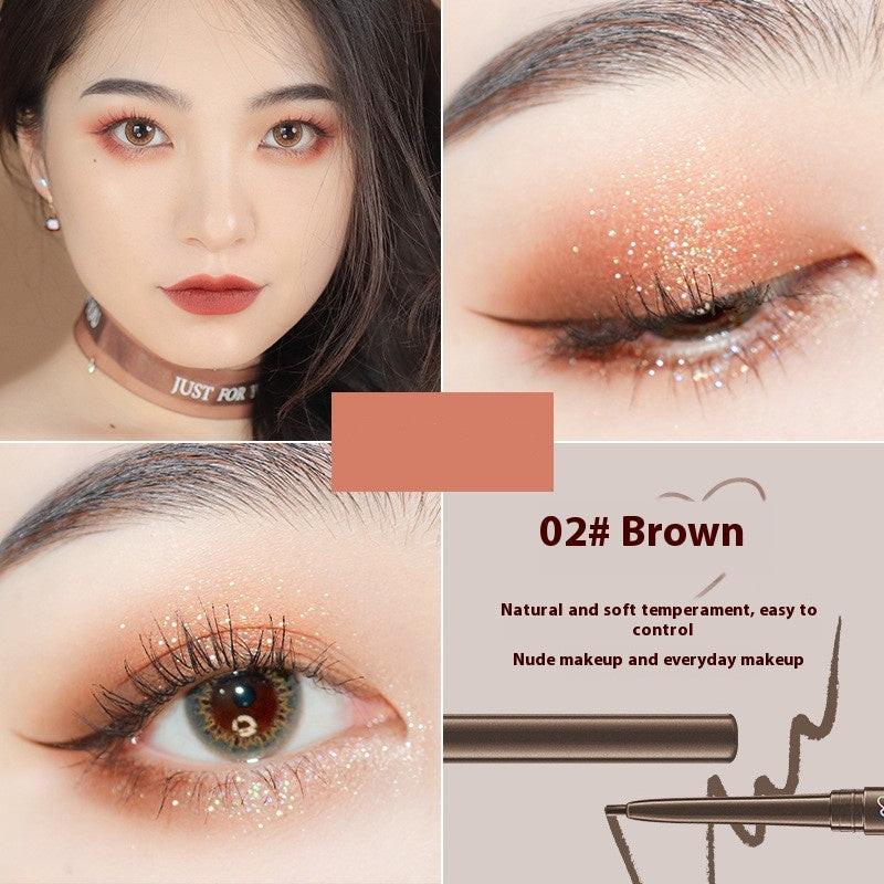 Heartbeats Color Eyeliner Ultra-fine Waterproof Sweat-proof Not Smudge Eye Shadow Pen.