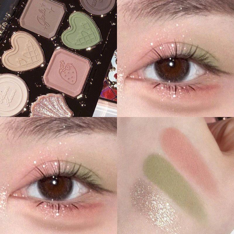 Eye Shadow Palette Strawberry Student Sensual Earth Color Niche.